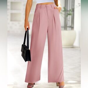 NWT Chic Mauve Wide-Leg Women's Pants